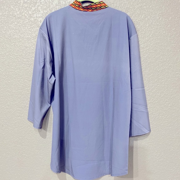 Womens plus size Dashiki boho chic Ethnic top New - Picture 2 of 5
